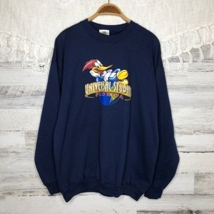 VTG Universal Studios Woody Woodpecker Sweatshirt